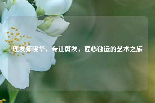 理发师晓华，专注剪发，匠心独运的艺术之旅