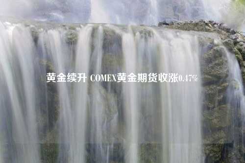 黄金续升 COMEX黄金期货收涨0.47%