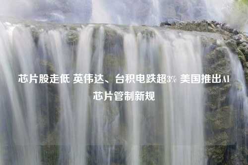 芯片股走低 英伟达、台积电跌超3% 美国推出AI芯片管制新规