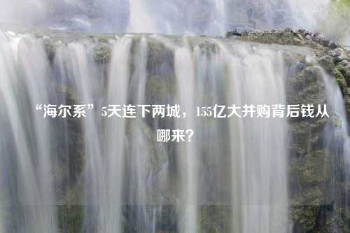 “海尔系”5天连下两城，155亿大并购背后钱从哪来？