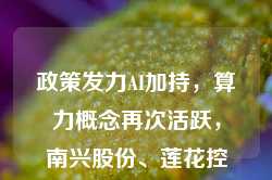 政策发力AI加持，算力概念再次活跃，南兴股份、莲花控股双双涨停