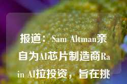 报道：Sam Altman亲自为AI芯片制造商Rain AI拉投资，旨在挑战英伟达